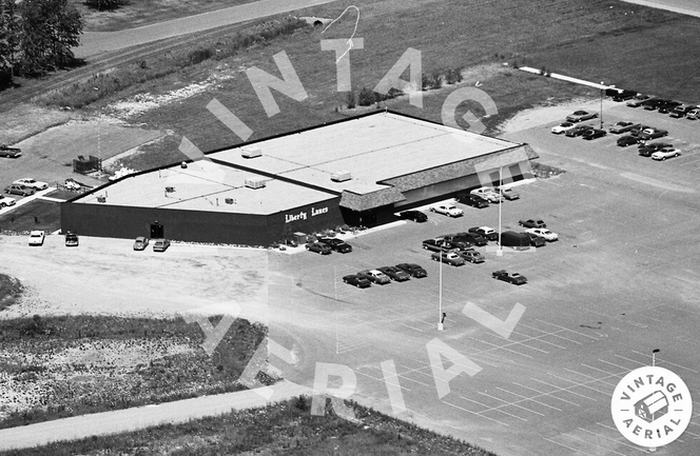 Liberty Lanes - Vintage Aerial (newer photo)